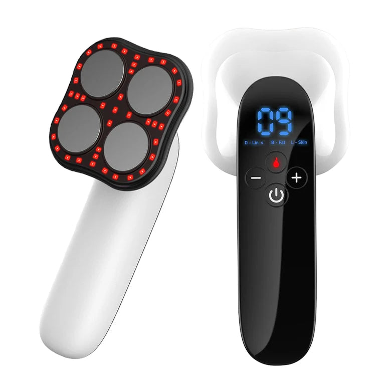 Baguette de massage anti-cellulite EMS infrarouge à LED 4 en 1