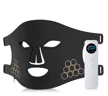 Masque de thérapie infrarouge à LED avec télécommande