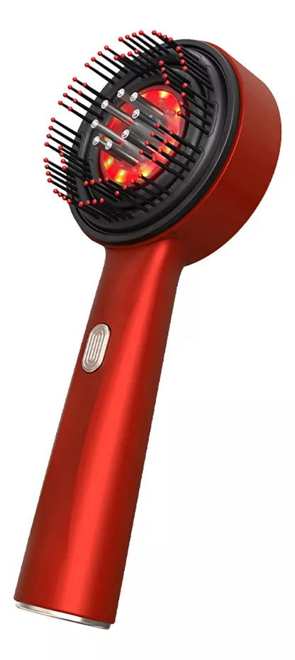 Brosse de massage du cuir chevelu à LED infrarouge 3 en 1 avec thérapie à l'huile