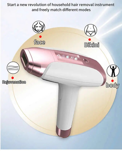 InfraLuz™ 4-in-1 Wireless IPL Hair Remover with Freezing Mode