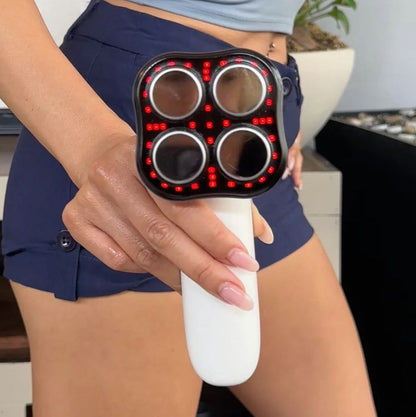 Baguette de massage anti-cellulite EMS infrarouge à LED 4 en 1